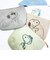 スヌーピー チェックリバーシブルポーチ グリーン SNOOPY