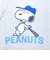 スヌーピー BASEBALL エコバッグ グレー SNOOPY