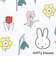 ミッフィー miffy ポラットポーチ miffy bloom