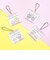 ほわころくらぶ × サンリキャラクターズ (チャウちゃん＆クロミ) アクリルキーホルダー Sanrio 日本製