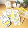 ミッフィー miffy バンド付き A4クリアホルダー (6P) イエロー ブルーナ・カラーシリーズ クリアファイル 文具