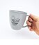 スヌーピー チャーリーブラウン マグカップ(L) (グレー) パステルカラー樹脂食器 コップ SNOOPY