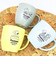 スヌーピー チャーリーブラウン マグカップ(L) (グレー) パステルカラー樹脂食器 コップ SNOOPY