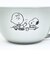 スヌーピー チャーリーブラウン スープカップ (グレー) パステルカラー樹脂食器 コップ SNOOPY