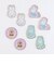 ミッフィー miffy フレークシール (flower) 文具