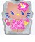 サンリオ 日焼けキティ ダイカットパスケース (レオパード) 定期入れ Sanrio