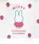 ミッフィー miffy いちご ショッピングバッグ