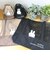 ミッフィー miffy メッシュトートバッグ ブラック