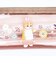 モフサンド うさにゃん 歯ブラシセット ピンク ボタニカル トラベル mofusand