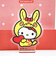 サンリオ ハローキティ × ロディ アクリルクリップ 日本製 文具 Sanrio