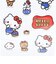 サンリオ ハローキティ リフレクターステッカー シール 文具 Sanrio