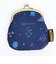 ムーミン ジャガードがま口財布 ネイビー Playful 小銭入れ MOOMIN