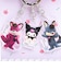 サンリオ クロミ 3連アクリルキーホルダー 日本製 Sanrio