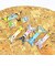 ポケットモンスター チコリータ＆ワニノコ＆ポカブ コードクリップ(L) ポケモン