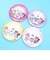 サンリオ ポムポムプリン × クッピーラムネ 缶ミラー (イエロー) 鏡 日本製 Sanrio