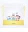 サンリオ ポムポムプリン × クッピーラムネ 巾着(M) (イエロー) 日本製 Sanrio