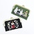 ムーミン 刺しゅうがま口ケース （グリーン） お財布 MOOMIN