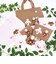サンリオ シュガーバニーズ トートバッグ ラブスイーツ ブラウン Sanrio
