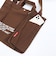 スヌーピー 2wayスクエアトートバッグ (ブラウン)  ルートート ROOTOTE SNOOPY