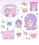 モンチッチ× クリアキャンディシール 文具