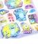 ディズニー モンスターズインク ドロップジェリーシール 文具 Disney