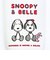 スヌーピー ＆ベル ウエット素材ペットボトルカバー シンプル柄 SNOOPY
