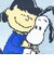 スヌーピー シェニール織ミニタオル グレー HUG ハンカチ 日本製 SNOOPY