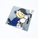 スヌーピー シェニール織ミニタオル グレー HUG ハンカチ 日本製 SNOOPY