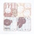 ミッフィー miffy ミニミニタオル メラニー グリーン ハンカチ 西川