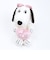 スヌーピー ベル ピンクストライプ  ハート ぬいぐるみ(S) SNOOPY