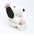 スヌーピー ベル ピンクストライプ  ハート ぬいぐるみ(S) SNOOPY