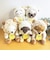 プレミアムねむねむアニマルズ くるり フード座り抱きまくら(S) 抱き枕 寝具 ぬいぐるみ りぶはあと