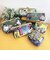 ムーミン 畳刺繍ミニポーチ がま口 NLC 海 MOOMIN