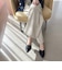 フレアヒールポインテッドトゥパンプス