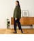 キルティングノーカラーダウンジャケット/MO43D04