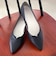 【軽量】■2025春夏新作■スリットカットポインテッドトゥヒールパンプス/55105