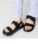 【Fit meサンダル】ニットダブルベルトサンダル