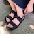 【Fit meサンダル】ニットダブルベルトサンダル