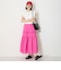 【Fit meサンダル】サイドオープンニット厚底サンダル/55207