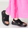 【Fit meサンダル】サイドオープンニット厚底サンダル/55207