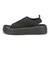 【Fit meサンダル】サイドオープンニット厚底サンダル/55207