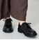 【撥水・防水】タンクソールレースアップレインシューズ/R-1022