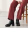 ニットドッキングヒールショートブーツ
