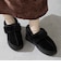 厚底ムートン2wayサンダル