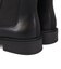 アーモンドトゥフラットサイドゴアブーツ