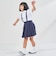 ゴムストラップスクールシューズ