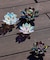 【チャイハネ】ガラスロータスミラーS