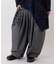 【チャイハネ】ヤオリ異素材パッチワークMEN'Sパンツ