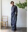 【チャイハネ】ヤオリ異素材パッチワークMEN'Sパンツ
