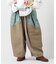 【チャイハネ】ヤオリ異素材パッチワークMEN'Sパンツ